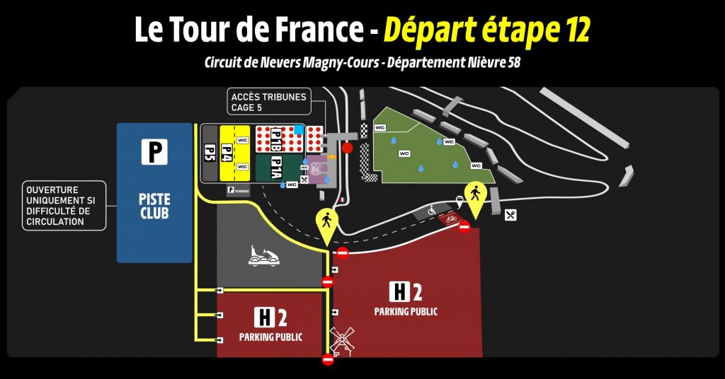 TOUR DE FRANCE, Circuit de Nevers Magny-Cours